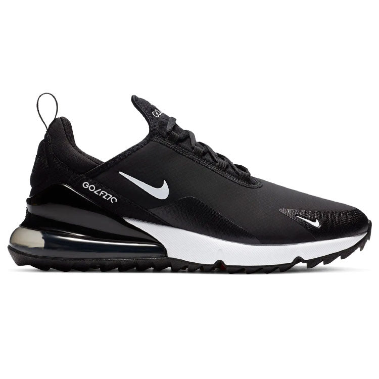  Nike Air Max 270G Golf Shoes (Black/White/Hot Punch) Large Max Air Unit With Tour Level Traction