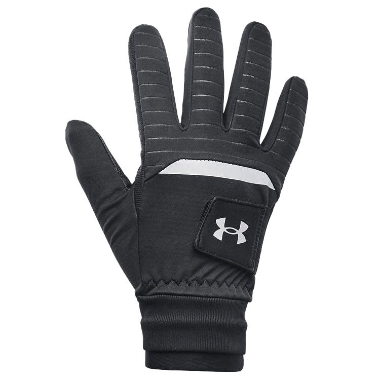  Under Armour CGI Thermal Wind Golf Gloves (Pair Pack) (Black) Maximum Insulation With ColdGear Infrared