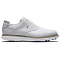  FootJoy FJ Traditions 57903 Golf Shoes (White/White) All Day Comfort In A Modern Classic Style