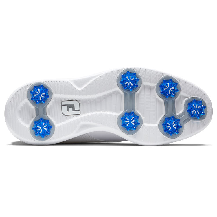  FootJoy FJ Traditions 57903 Golf Shoes (White/White) All Day Comfort In A Modern Classic Style