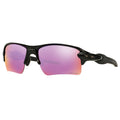  Oakley Flak 2.0 XL Golf Sunglasses (Polished Black/Prizm Golf) Prizm Lenses Provide New Enhanced Visibility