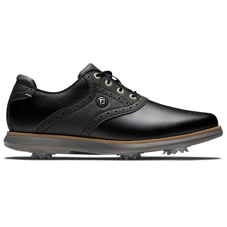  FootJoy Ladies FJ Traditions 97908 Golf Shoes (Black) All Day Comfort In A Modern Classic Style
