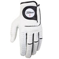  Titleist Players Flex Golf Glove (White / Left Handed Golfer) Satin Net Technology Maximizes Durability