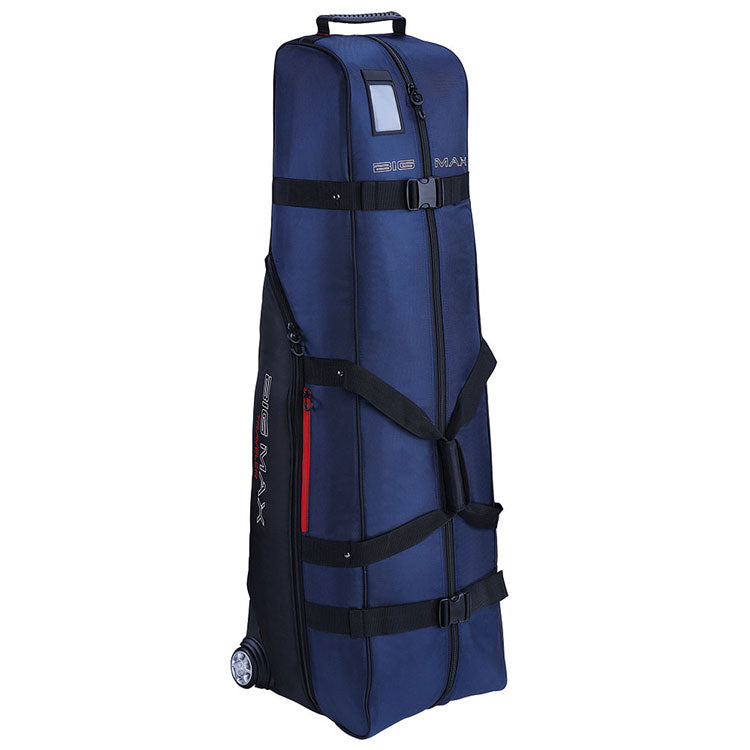  Big Max Traveller Golf Travel Cover (Navy/Black) Upright Design With Durable Skate Wheels