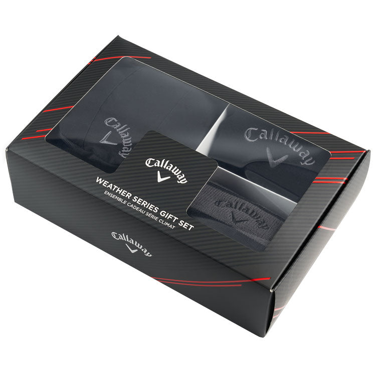  Callaway Weather Series Winter Gift Pack (Black) Ideal Gift Set For Winter Playing Conditions